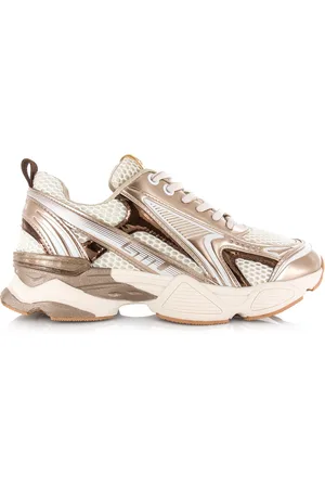 Steve Madden Speedster-e silver gold lage sneakers dames