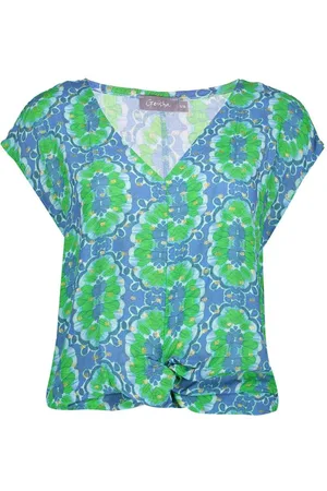 Geisha Top blue