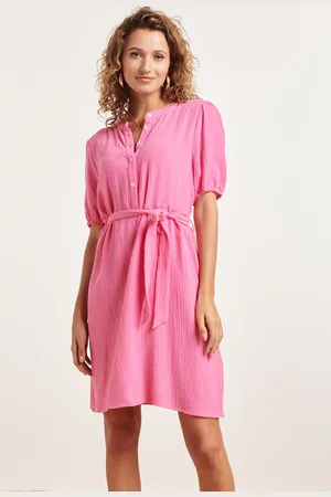 Smashed Lemon 24350 stijlvol korte jurk |