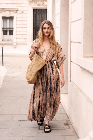 Summum Woman 5s1601-12121 dress tie&dye print