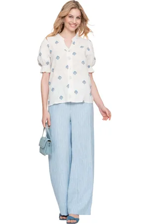 Geisha Pants light blue