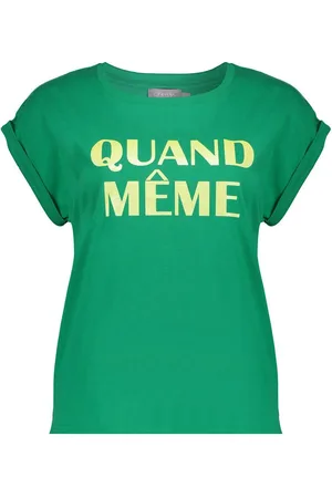 Geisha T-shirt quand meme 52404-41 530 green