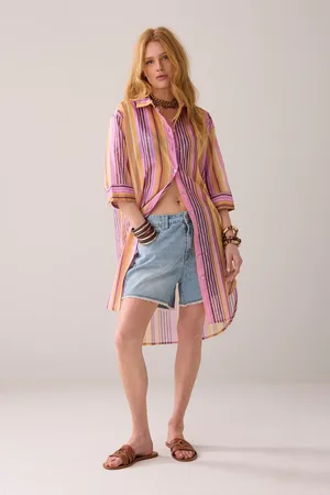 Summum Woman 2s3310-12230 blouse long d stripe