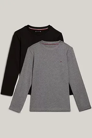 Tommy Hilfiger Set van 2 longsleeve lounge-T-shirts