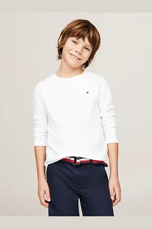 Tommy Hilfiger Katoenen T-shirt met lange mouwen