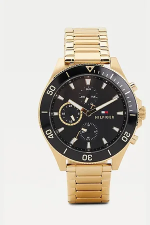 Tommy Hilfiger Multifunctioneel verguld horloge
