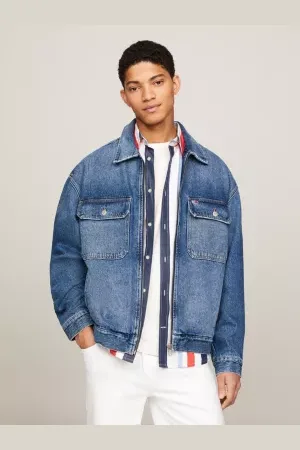 Tommy hilfiger discount leren jas heren