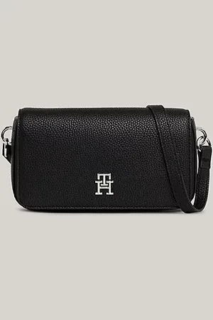 Tommy Hilfiger Crossbodytas met flap en TH-embleem