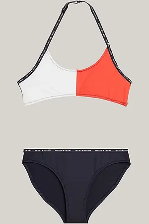 Tommy Hilfiger Colour-blocked bikiniset met bralette