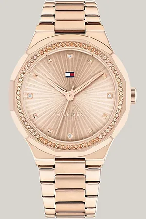 Tommy Hilfiger Ionisch roséverguld horloge