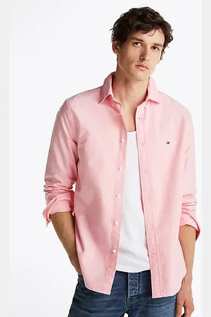 Tommy Hilfiger Regular fit overhemd van Oxford-katoen