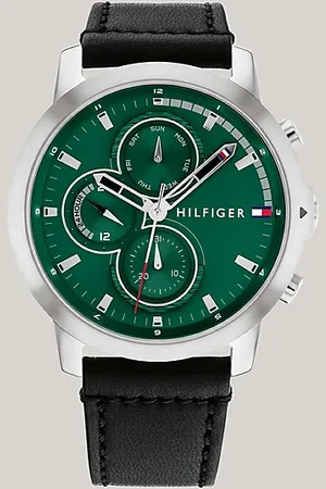 Tommy Hilfiger Groen roestvrijstalen horloge