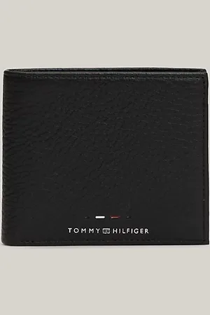 Tommy Hilfiger Premium leren creditcard- en muntportemonnee