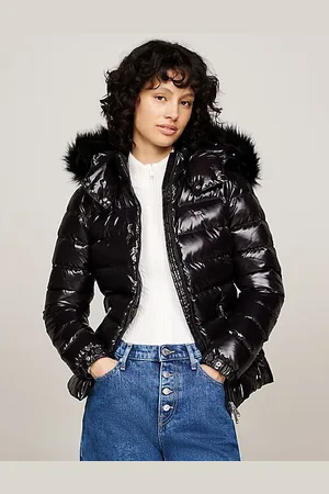Tommy Hilfiger Pufferjack met donsvulling en capuchon