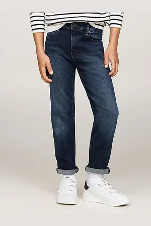 Tommy Hilfiger Zwarte straight leg skaterjeans