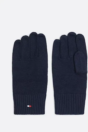 Tommy Hilfiger Handschoenen met kasjmier en geborduurde vlag