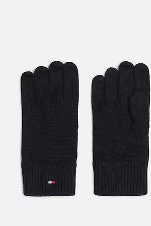 Tommy Hilfiger Handschoenen met kasjmier en geborduurde vlag