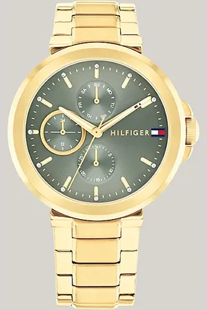 Tommy Hilfiger Horloge met roestvrijstalen schakelband