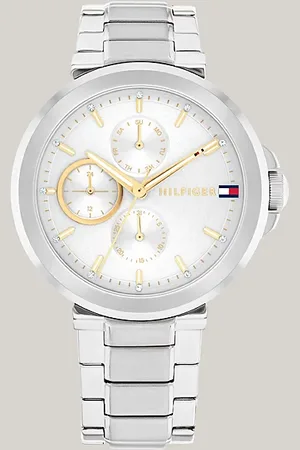 Tommy Hilfiger Roestvrijstalen horloge met blauwe wijzerplaat