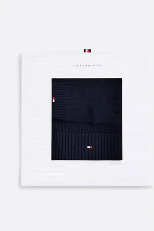 Tommy Hilfiger Set van beanie en handschoenen met kasjmier