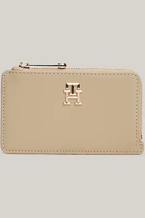 Tommy Hilfiger Slimline portemonnee met TH-monogram