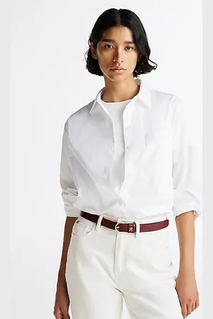 Tommy Hilfiger Oversized fit gestreept overhemd