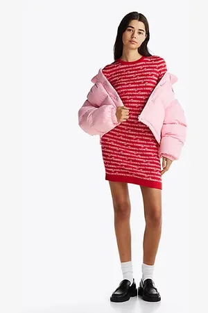 Tommy Hilfiger Mini-sweaterjurk met print
