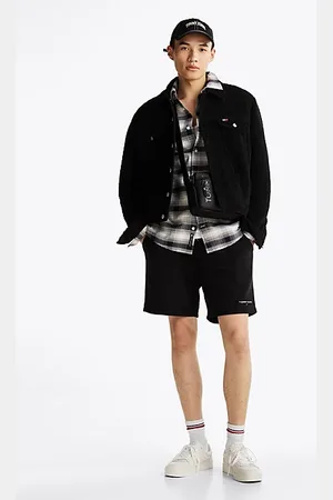 Tommy Hilfiger Joggingshort met geborduurd logo