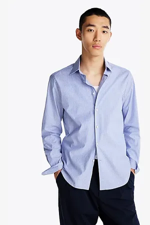 Tommy Hilfiger Smart casual regular fit overhemd met TH Flex