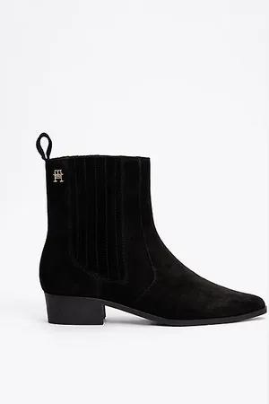 Tommy Hilfiger Chelsea cowboyboot van suède