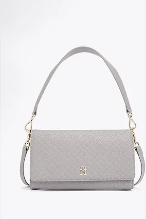 Tommy Hilfiger Schoudertas met TH-monogram en reliëf