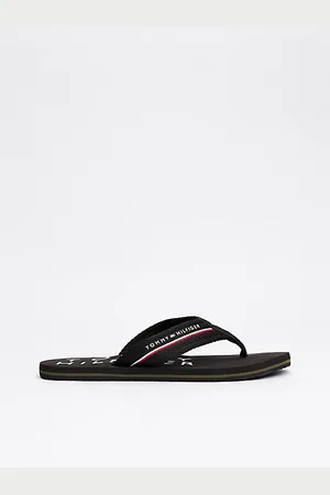 Tommy Hilfiger Teenslipper met signature-bandje en logo