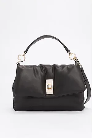 Tommy Hilfiger Zachte leren convertible crossbodytas