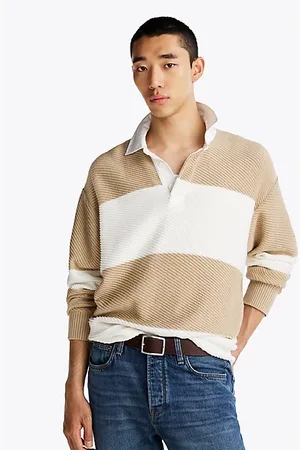 Tommy Hilfiger Rugbytrui met kasjmier