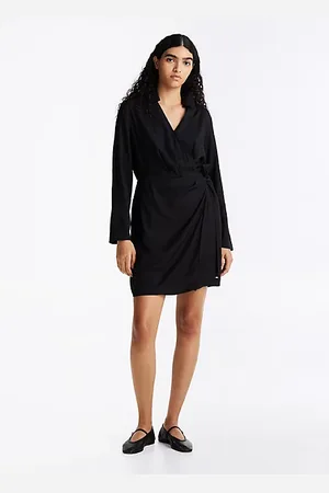 Tommy Hilfiger Relaxed fit mini-wikkeljurk