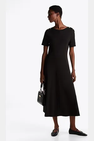 Tommy Hilfiger Fit-and-flare midi-jurk