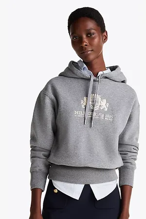 Tommy Hilfiger Fleece hoodie met geborduurd logo
