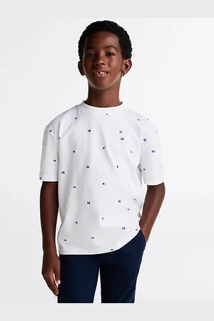 Tommy Hilfiger T-shirt met vlaggenprint