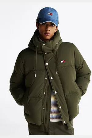 Tommy Hilfiger Relaxed fit pufferjack met capuchon