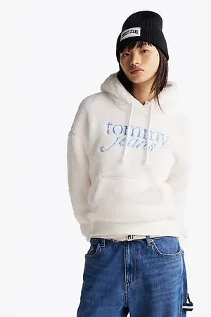Tommy Hilfiger Fluffy hoodie met logo