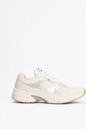 Tommy Hilfiger Sneaker met metallic- en contrastaccenten