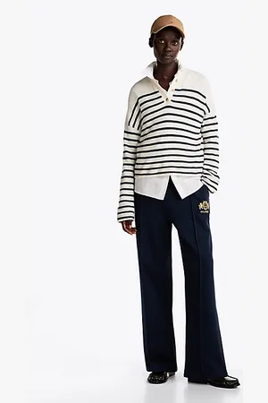 Tommy Hilfiger Straight fit jogger met geborduurd logo