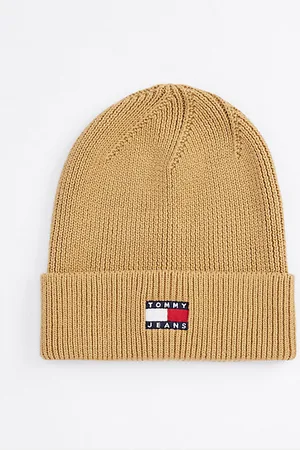 Tommy Hilfiger Heritage ribgebreide beanie met logo