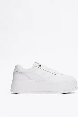 Tommy Hilfiger Platformsneaker van leer