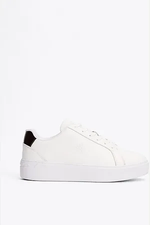 Tommy Hilfiger Platformsneaker van leer