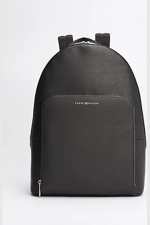Tommy Hilfiger TH Business leren rugzak