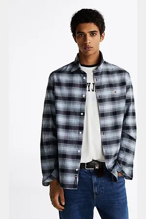 Tommy Hilfiger Relaxed fit geruit Oxford-overhemd