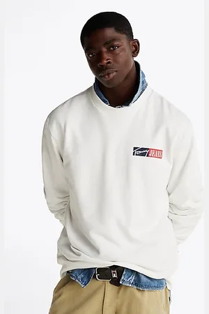 Tommy Hilfiger Sweatshirt met ronde hals en signature-logo