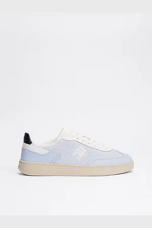 Tommy Hilfiger Colour-blocked sneaker met TH-monogram