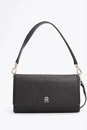 Tommy Hilfiger Schoudertas met TH-monogram en reliëf